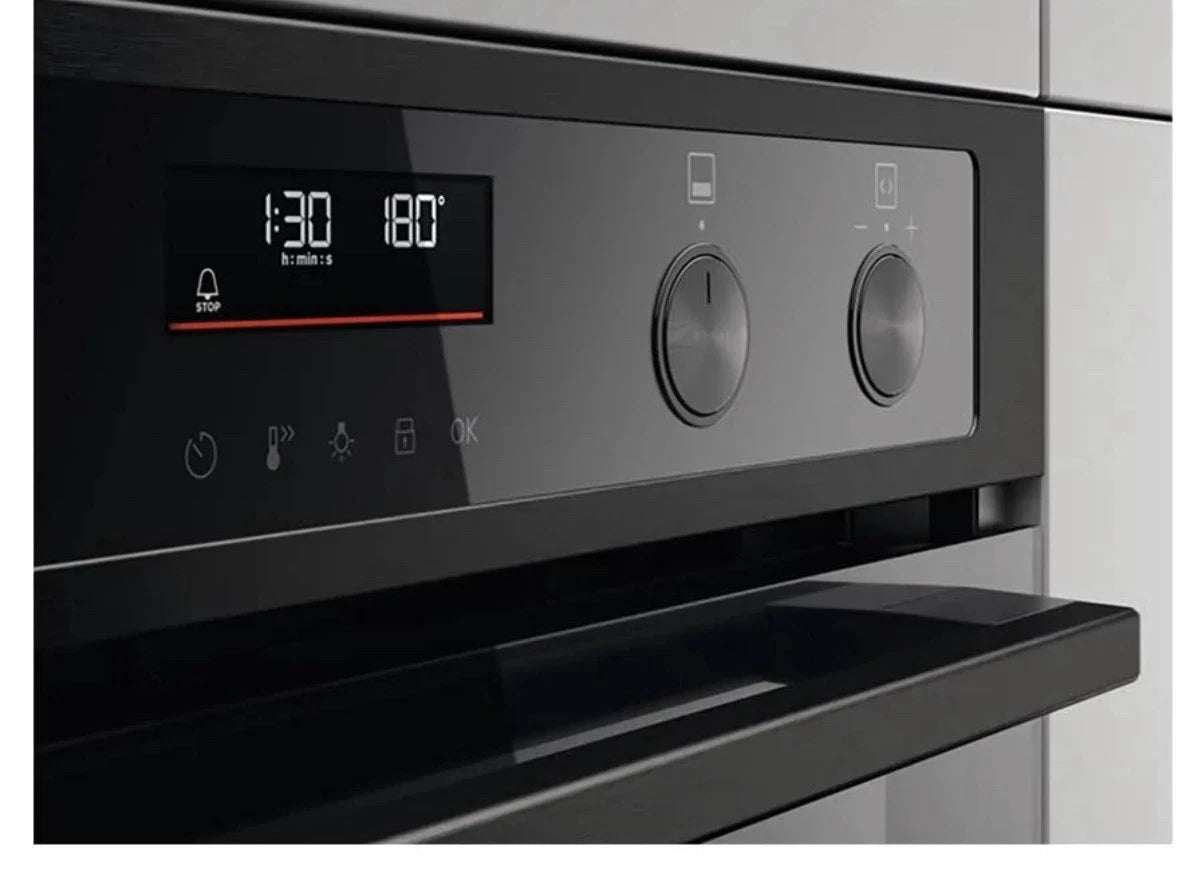 Zanussi ZPCNA7KN (68) Built Under Electric Double Oven with Air Fry Feature in Black - A/A Rated - (Ex Display) - HW181968