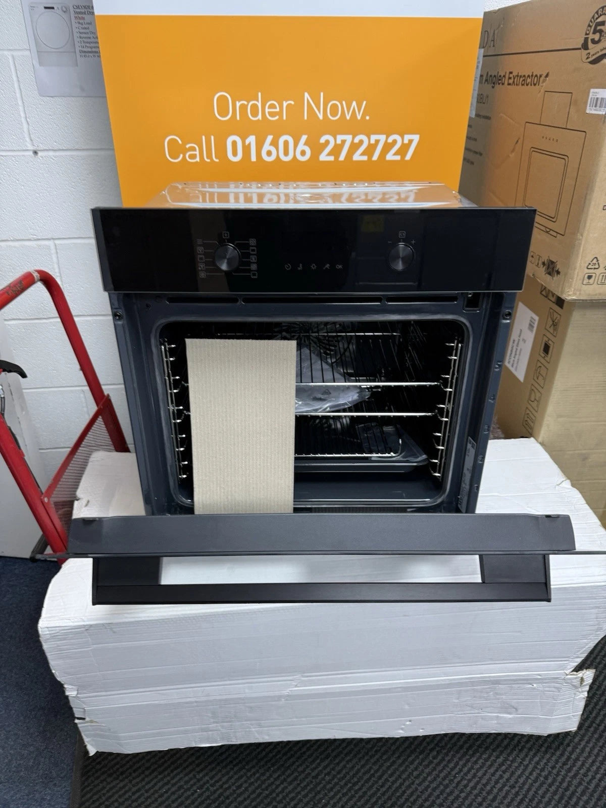 AEG OS6AB50AK (16) Sense Cook Built-in Electric Single Oven in Black - A+ Rated - (Ex Display) - HW182416