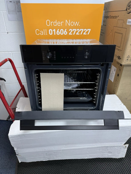 AEG OS6AB50AK (16) Sense Cook Built-in Electric Single Oven in Black - A+ Rated - (Ex Display) - HW182531