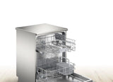 Bosch Series 2 SMS26AI08G (88) 60cm Freestanding Dishwasher with ActiveWater in Brushed Steel - (New Boxed) - HW182388