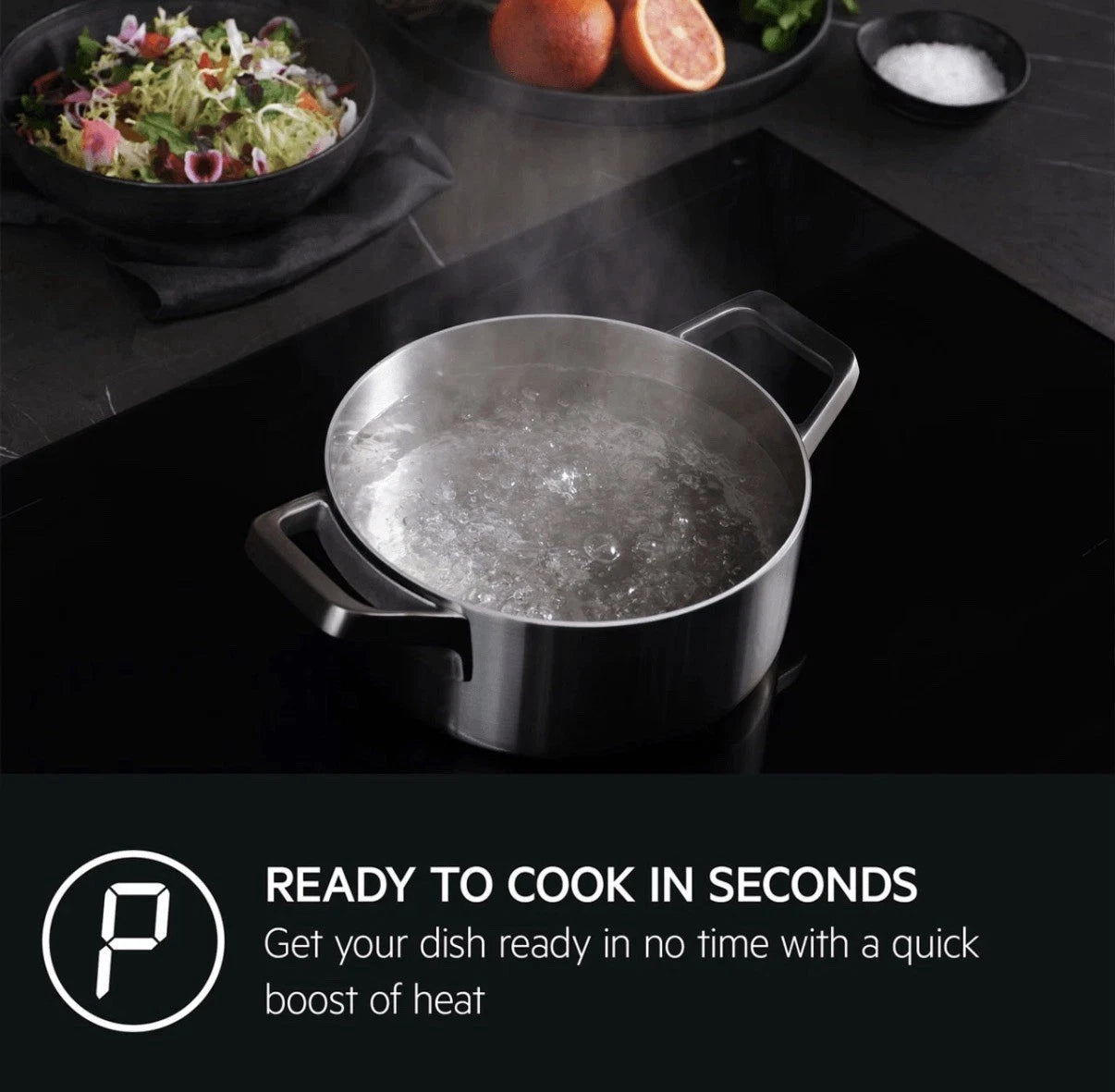 AEG TR84IT00FB (57) 6000 TotalFlex 78cm Induction Hob with Touch Control - (Tatty Box) - HW182357 - MANAGERS SPECIAL PRICE £999.20