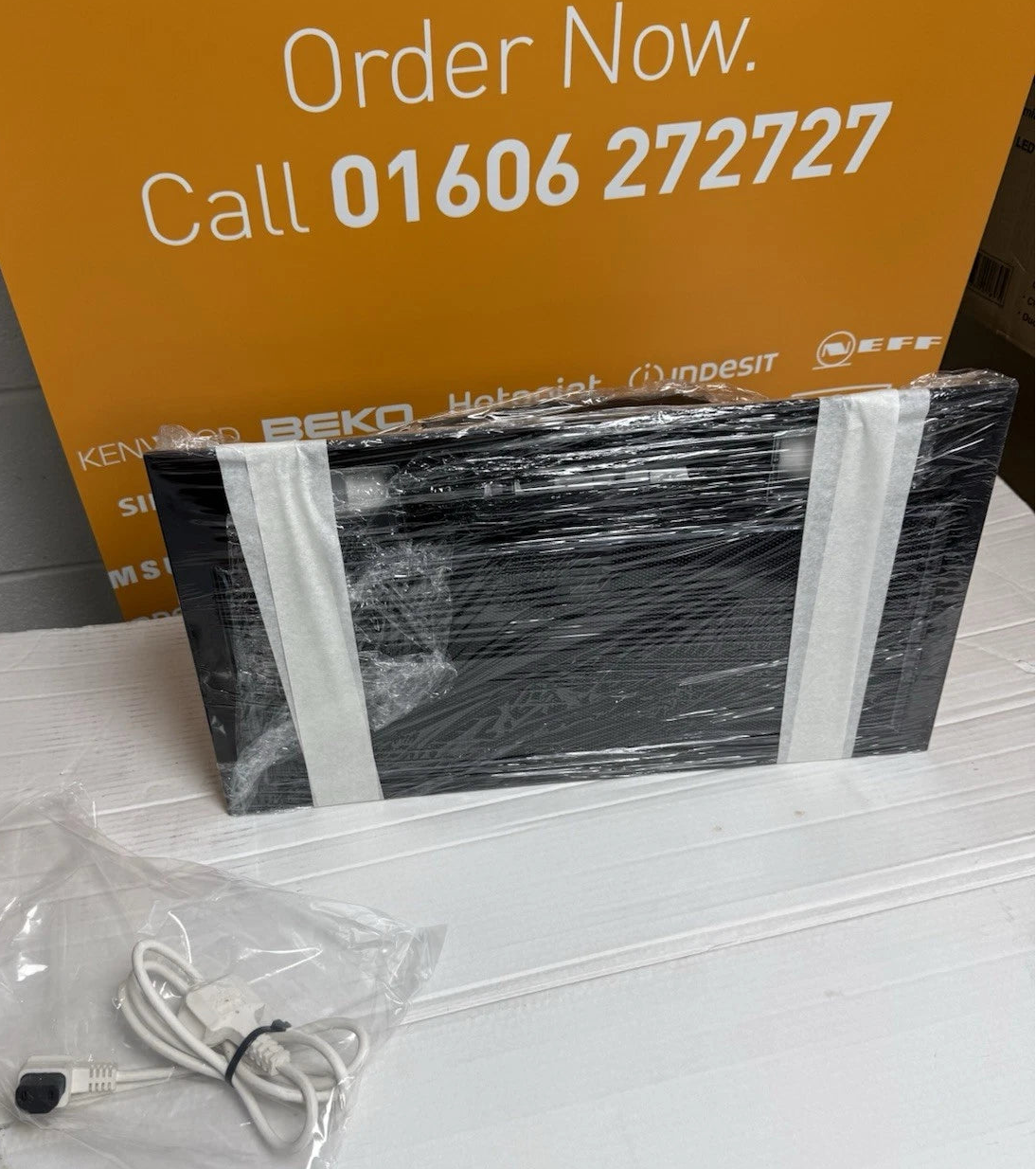Faber Inca-Smart-C-BK-A52 (02) 52cm Wide Canopy Hood in Black - (Tatty Box) - HW182075-02