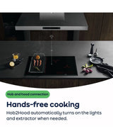 AEG 7000 Series IAX64411CB 59cm 4-Zone SenseBoil® Induction Hob in Black - Hob2Hood - (Tatty Box) - HW181832-02