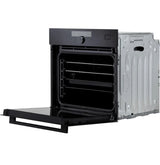 AEG 7000 BSK978330B SteamCrisp Built-in Single Oven with Pyrolytic Self Cleaning in Black - A++ Rated - (Ex Display) - HW181838