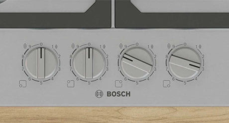 Bosch Series 6 PCP6A5I90 (30) 4 Burner Gas Hob in Stainless Steel - (New Packed) - HW182830