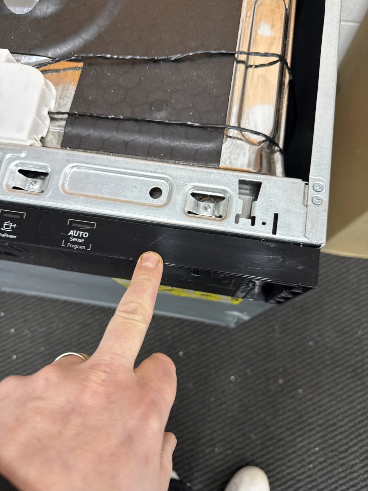 AEG FSB42607Z (56) Air Dry 3000 Fully Integrated Built In Dishwasher - Black Control Panel with Sliding Door Fixing Kit - (Ex Display Graded) - HW181956