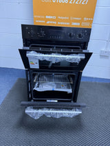 Indesit D11 10D B (04) Electric Built-in Double Oven in Black - A/A Rated - (Ex Display) - HW182304