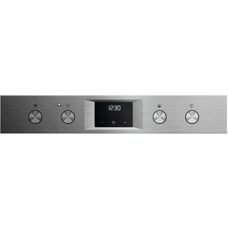 AEG 600 OU5NU20M (07) SurroundCook Clean Enamel Built-under Double Oven in Stainless Steel - A/A Rated - (Tatty Packaging) - HW182407