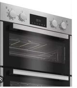 Hotpoint DIH 82D IX (03) Double Built-In Electric Oven in Stainless Steel - A/A Rated - (Ex Display) - HW182803