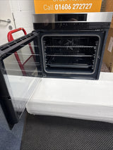 AEG BPK744L21M Built-In Single Oven with Left Side Opening Door Pyrolytic Self Cleaning in Stainless Steel - A+ Rated - HW182048 - MANAGERS SPECIAL PRICE £399.20