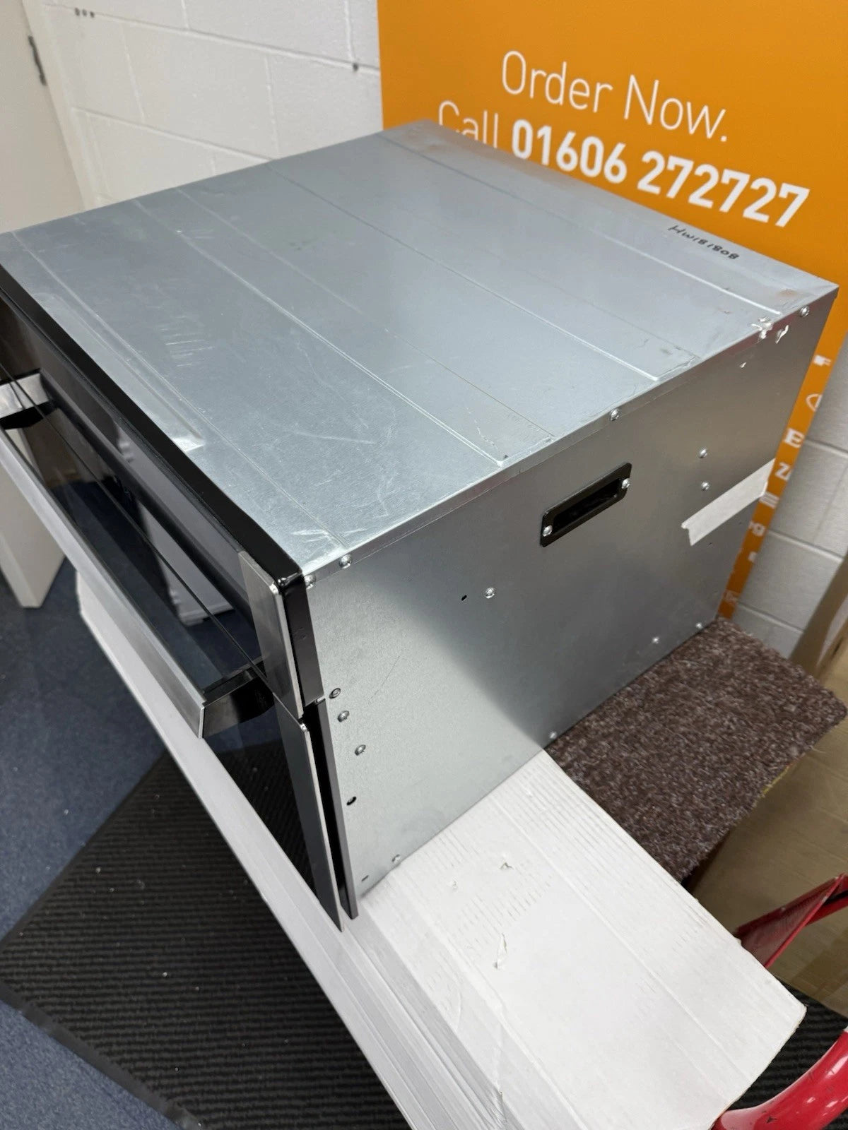 CDA VK902SS Built-in Compact Combination Microwave & Fan Oven with Grill in Stainless Steel - (Ex Display) - HW181808