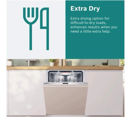 Bosch Series 2 SMV2HTX02G (64) 60cm Fully Integrated Dishwasher with Wi-Fi Enabled Home Connect - D Rated - (Graded Blemished) - HW182264