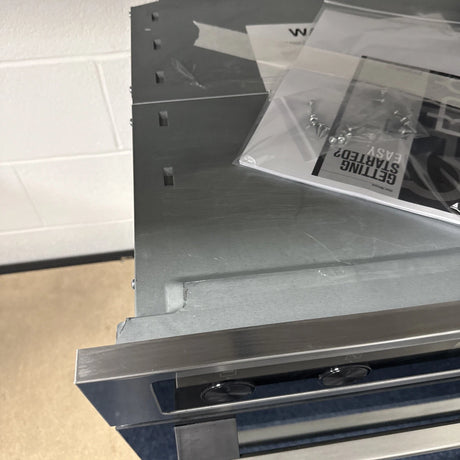 Zanussi ZPCNA7XN Built Under Electric Double Oven with AirFry Feature in Stainless Steel - A/A Rated - (Ex Display) - HW181963