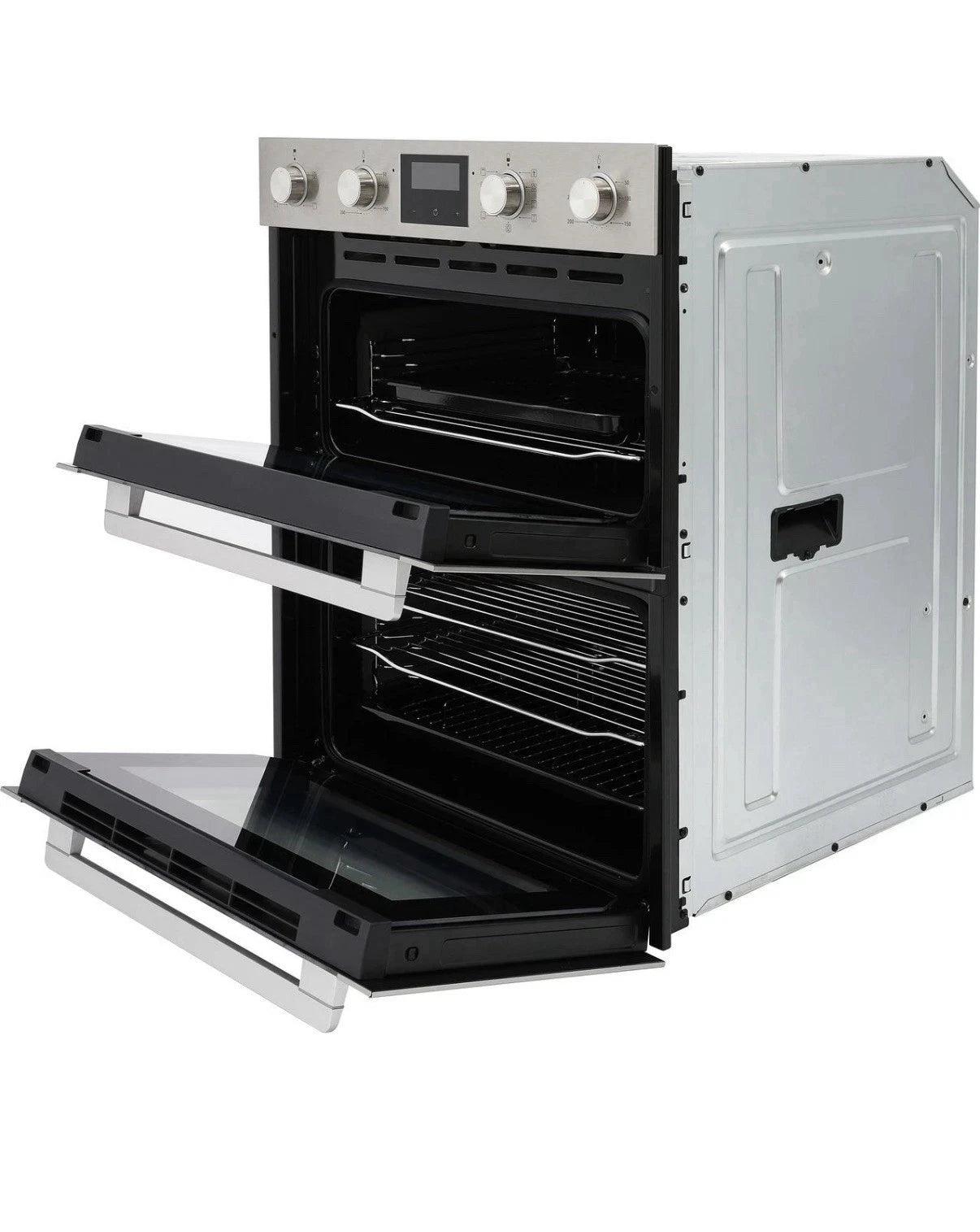 Belling BEL 444411631 BI703MFC Built-under Electric Double Oven in Stainless Steel - A/A Rated - (Ex Display) - HW182083