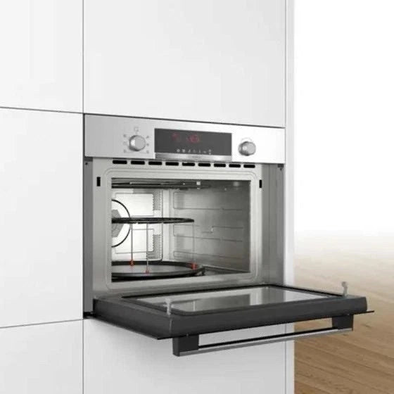 Bosch CMA583MS0B (60) Series 4 Built-in Combination Microwave Oven in Stainless Steel - (Ex Display) - HW182760