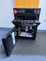 Belling FSA Vision 60E BLK (70) 444412049 60cm Electric Ceramic Cooker with Double Oven in Black - (Ex Display) - HW182370