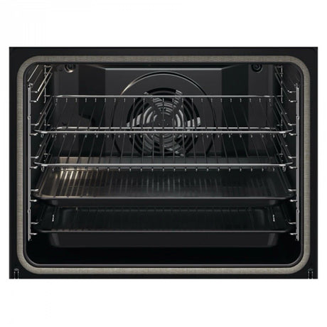 Zanussi ZOPNA7KN Built-in Electric Single Oven with Pyrolytic Self Cleaning and AirFry Function in Black - A+ Rated - (Blemished) - HW181827