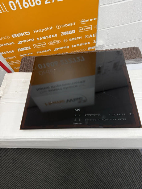 AEG 7000 Series IAE64411FB 59cm 4-Zone SenseBoil Induction Hob in Black - Hob2Hood - HW181718