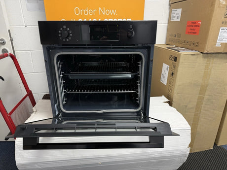 Bosch HBS573BB0B Built-in Electric Single Oven with Pyrolytic Self Cleaning in Black - A Rated - (Ex Display) - HW181971