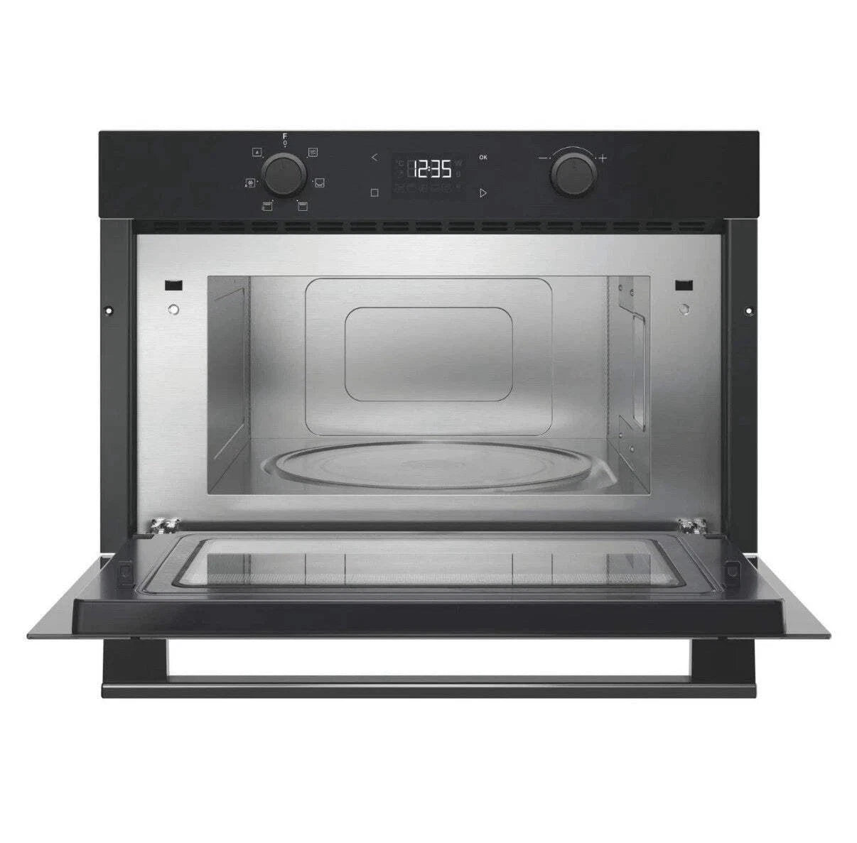 Hotpoint HPD 254CR BUK (92) 1000W 31 Litre Built-in Microwave and Grill in Black - (Blemished) - HW182492