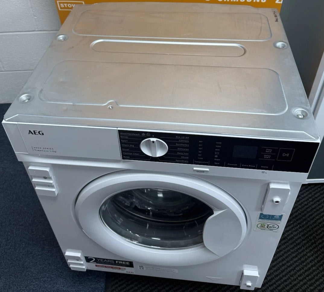 AEG LFX6G7434BI (98) 6000 Series ProSense Integrated 7 kg 1400 Spin Washing Machine - B Rated - (Ex Display) - HW182798