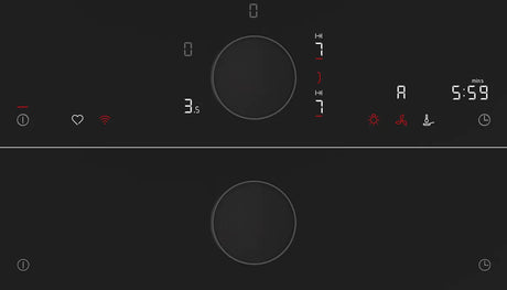Neff N90 T68FUV4L0 80cm Flex Induction Hob with Twist Pad® in Black - (Tatty Packaging) - HW182484