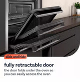 Neff B3ACE4AG3B (95) Slide & Hide® Electric Single Oven in Graphite Grey - A+ Rated (Ex Display) - HW182795