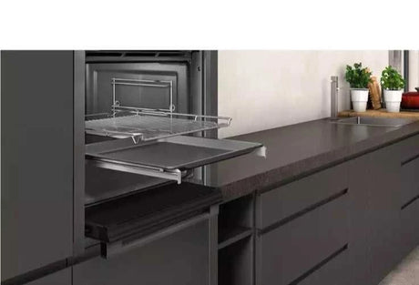 Neff B3ACE4AG3B (95) Slide & Hide® Electric Single Oven in Graphite Grey - A+ Rated - (Ex Display) - HW182795