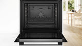 Bosch Series 4 HQA574BS3B (81) Electric Single Oven with Pyrolytic Self Cleaning in Stainless Steel - (Graded) - HW181914