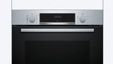 Bosch Series 4 HQA534BS3B Built In Electric Single Oven with added Steam Function in Stainless Steel - A+ Rated - HW181859