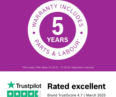 Bosch Series 4 HQA574BS3B (14) Electric Single Oven with Pyrolytic Self Cleaning in Stainless Steel - (Graded) - HW181914