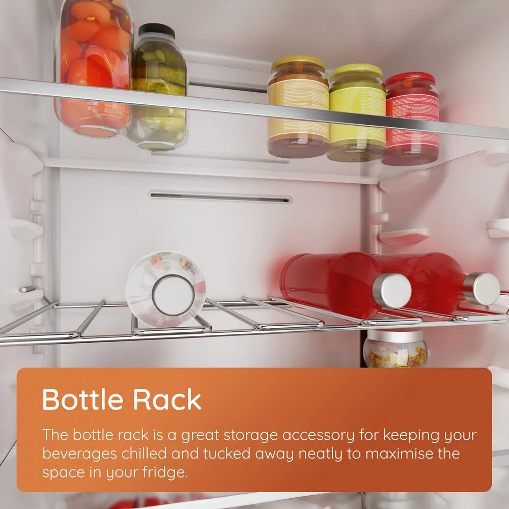 Hotpoint HTC20 T322 UK (77) 194cm Extra Tall 280L 70/30 Integrated No Frost Fridge Freezer - Sliding Door Hinge - E Rated - (Ex Display) - HW181977