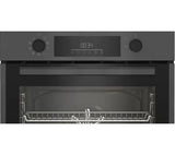 Beko BBIE12401AMP Built In Electric Single Oven with Pyrolytic Self Cleaning in Anthracite HW182733
