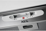 AEG DGX3523S Series 5000 52cm Built-in Canopy Extractor Hood in Grey - 3 Speeds - HW181898