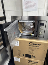 Candy MICG201BUK 20Litre Built in Microwave Oven with Grill in Stainless Steel W595mm H382mm D343.5mm