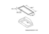 Neff D51NAA1C0B 54cm Canopy Cooker Hood in Metallic Silver HW182741-01
