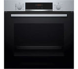 Bosch Series 4 HQA574BS3B (81) Electric Single Oven with Pyrolytic Self Cleaning in Stainless Steel - (Graded) - HW181914