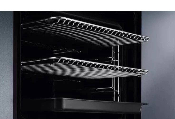 AEG BPX535061B (89) Built-In Electric Single Oven with Pyrolytic Self Cleaning in Black - A Rated - (Ex Display) - HW181789