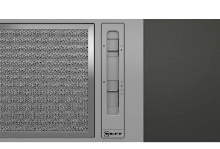 Neff D51NAA1C0B 54cm Canopy Cooker Hood in Metallic Silver HW182741-01